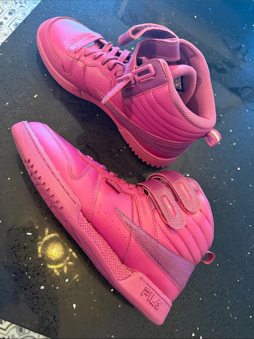 Women’s High-Top f-14 Fuscia vintage fila